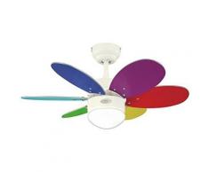 Westinghouse turbo li ventilateur de plafond multicolore/pin 76 cm - Chauffage et ventilation