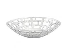 Corbeille design aluminium poli Fruit - platerie, service