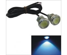 Lampe à Led SMD, Feu Anti-Brouillard, Phare de jour, Eclairage plaque d'immatriculation, Couleur de lumière Bleu, Puissance 1.5W - Ampoules à LEDs
