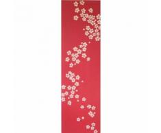 Tableau toile décoration murale rouge 120x40 cm motif chinois DEC06004 - Décoration murale