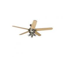 Ventilateur de plafond avec lumière Lemoyne 2 coloris - HUNTER - GU_Lemoyne - Chauffage et ventilation