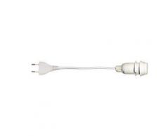 Star 293 câble dalimentation pour des étoiles en papier et articles accrochables e14 socket longueur 3,5 m best season - Appliques et spots