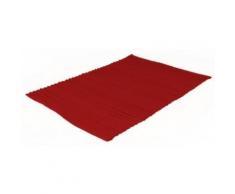 Napperon Sabichi bande large - rouge - linge de table et décoration