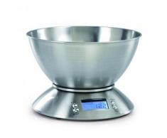 Domo - Balance de cuisine 5kg Inox avec bol - Thermomètre - Timer - Aide culinaire