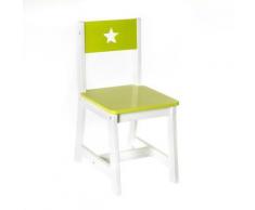 Chaise Enfant - MDF - Vert - Objet à poser