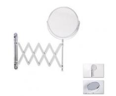 miroir maquillage grossissant téléscopique rond de salle de bain ou chambre - Beauté féminine