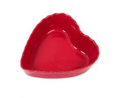 Table Passion - Plat Coeur 28 Cm Gusto Rouge - platerie, service