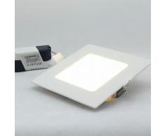 Luminaire encastré carré à LED, 6W - Appliques et spots