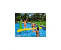 Jeu de volley flottant - Intex - Jeu d'extérieur pour piscine - Objet à poser