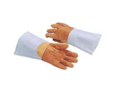 Gant de protection cuir traite anti-chaleur 300°c - Accessoires appareil de cuisson