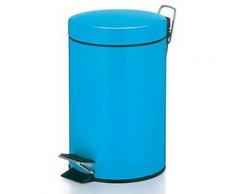 Kela - Poubelle Salle De Bain Amarelo Turquoise - 3 Litres - 22576 - Objet à poser