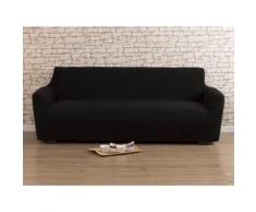 Housse de canapé 3 places bi-extensible LISA Noir