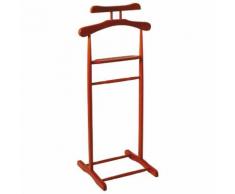 Valet de nuit en bois massif FUNNY Acajou Simple