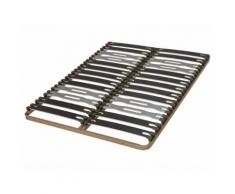 Cadre 13 lattes larges multiplis/technologie ergodynamique/confort 5 zones SUBLIME 140x190cm