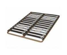 Cadre 13 lattes larges multiplis/technologie ergodynamique/confort 5 zones SUBLIME 2x80x200cm