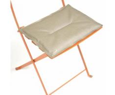 Coussin rectangle pour chaise de jardin pliante BISTRO Muscade