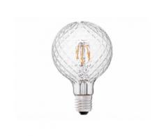 Ampoule LED globe décorative filament culot E27 3.5W= 35W diam. 9.5cm