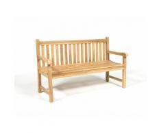 Banc de jardin 3 places en teck C FSC 150cm