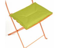 Coussin rectangle pour chaise de jardin pliante BISTRO Verveine