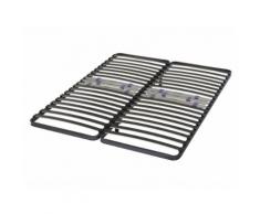 Cadre 20 lattes multiplis dont 3 avec régulateur de fermeté/confort 3 zones PERSO 2x80x200cm