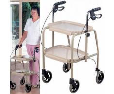 Chariot de cuisine et déambulateur combinés