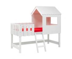 Lit cabane Maisonnette 90 x 190 cm,