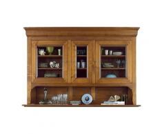 Haut vaisselier Senlis 3 portes,