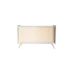 Enfilade, meuble tv, pieds compas Pénélope,