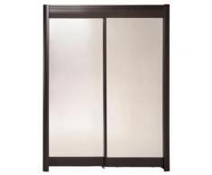 Armoire 2 portes coulissantes Paula, 160 cm