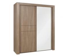 Armoire 2 portes coulissantes Givre GAMI,