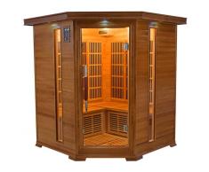 items-france LUXE 3/4 PL - Sauna infrarouge luxe 3/4 places 150x150x190cm
