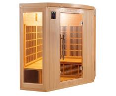 items-france APOLLON 3/4 PL - Sauna infrarouge apollon 3/4 places 150x150x190cm