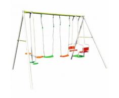 Portique métal TRIGANO 2,20 m. 6 enfants