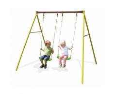 Portique acier TRIGANO Agility 1,90 m. 2 enfants.