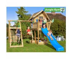 Maisonnette en bois sur pilotis Jungle Gym BAHÄRI - 11 enfants