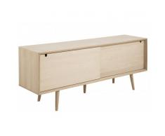 Leylina Enfilade design scandinave en bois de couleur chêne