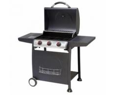 CARREFOUR DETROIT - Barbecue gaz - 3 brûleurs - 1193-08