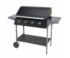 CARREFOUR MIAMI - Barbecue gaz - 4 brûleurs