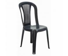 IGAP Chaise de jardin Bistrot Gala - Anthracite - S6302Y