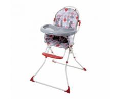 SAFETY 1ST Chaise haute bébé "Kanji" rouge