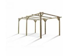 MADEIRA PACO - Carport bois traité - 2303