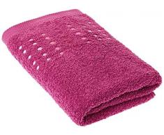 Lasa Home Drap de Bain 70x140, Collection Pure Points, Rose, Coton, 70x140x1 cm