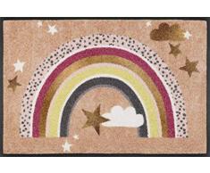 Wash + Dry Design Tapis 100% Polyamide Rose 50/75