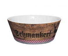 Infinite by Geda Labels 13407 Bol Ã cÃ©rÃ©ales en porcelaine Marron