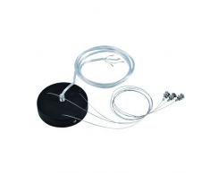 SLV Jeu De Suspension 1-10V Medo LED 5Câble Coeur Noir 135250