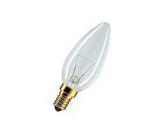 Philips 30600013 Ampoule Ã Incandescence Forme Bougie, Verre, Blanc