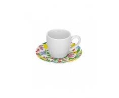 Nador Tasse Ã cafÃ© 0,10Â cl, Porcelaine, Blanc, 0.1Â x 0.1Â x 0.1Â cm