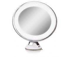 Rio Beauty Multi-Usage éclairage LED Miroir de Maquillage, Blanc, 7 x 7 x 20 cm