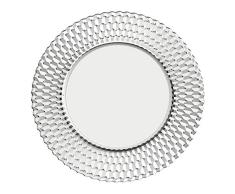 Villeroy & Boch 11-7299-0794 Boston, Assiette de présentation de Luxe pour Table de fête, Verre de Cristal, Clair