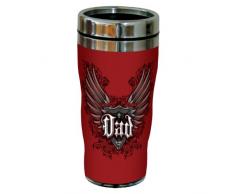 Tree-Free Greetings sg24274 Keeper of Faith Biker Dadâ¯: Joshua 24 Doublureâ¯: 15 SIP n Go Gobelet de Voyage